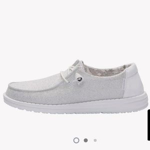 Hey Dude Wendy Stretch Sparking White